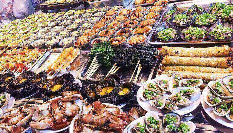 Hải sản chợ đêm Phú Quốc - thiên đường ẩm thực 