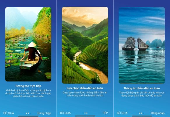 Ứng dụng “Du lịch Việt Nam an toàn" được Tổng cục Du lịch cho ra mắt ngày 10/10/2020