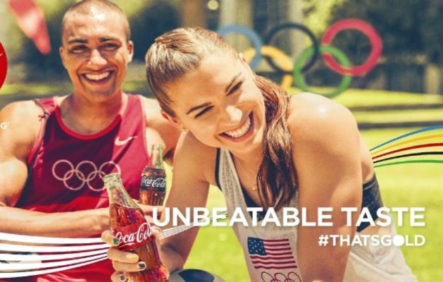 Coca Cola tài trợ cho Olympic