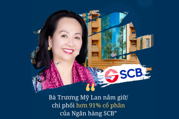 Khối tài sản khổng lồ mà Bà Trương Mỹ Lan chi phối của Ngân hàng SCB.