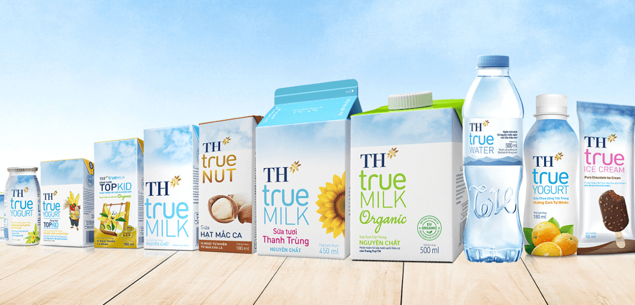 Chiến lược marketing 4P của Th true Milk
