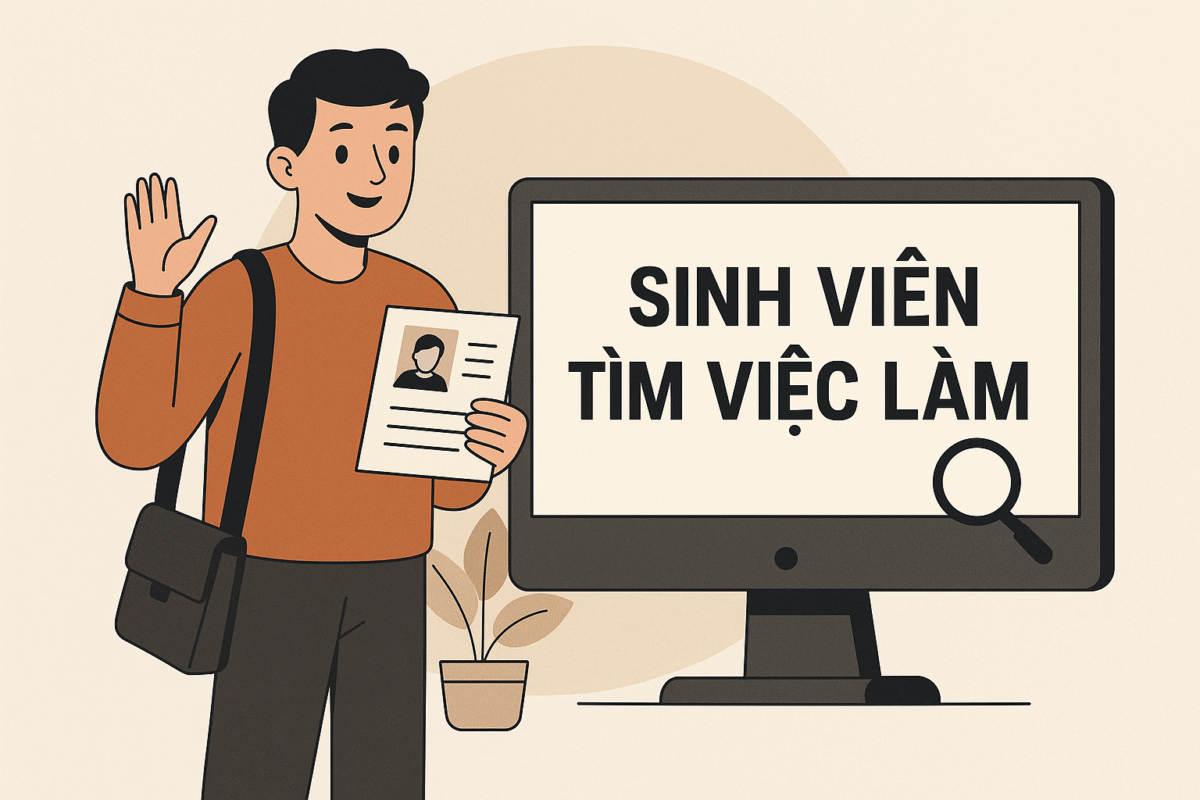 Sinh viên tìm việc làm 4.0: Hành trình xây dựng sự nghiệp từ những bước đầu tiên