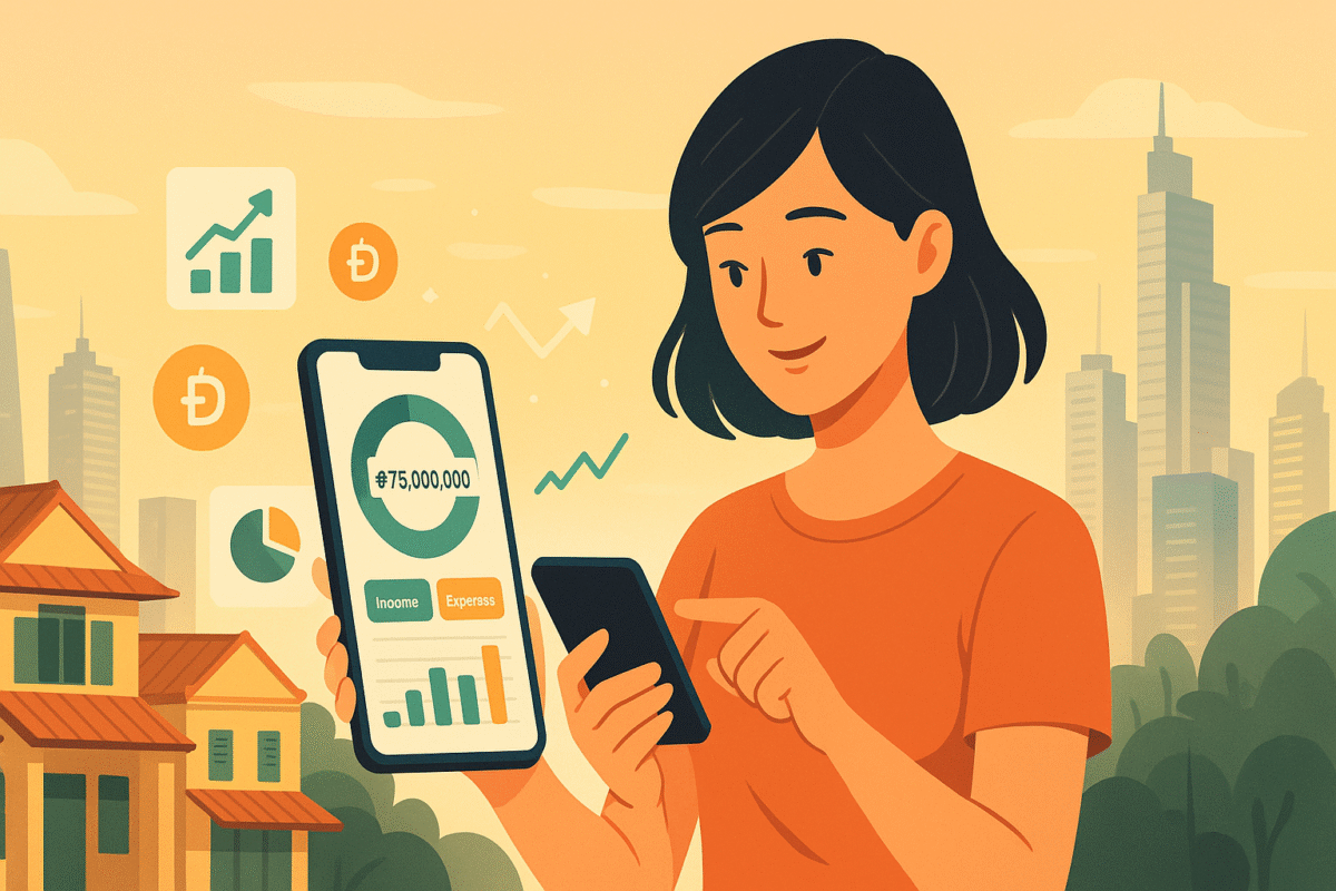 Sử dụng công nghệ để lập kế hoạch tài chính.