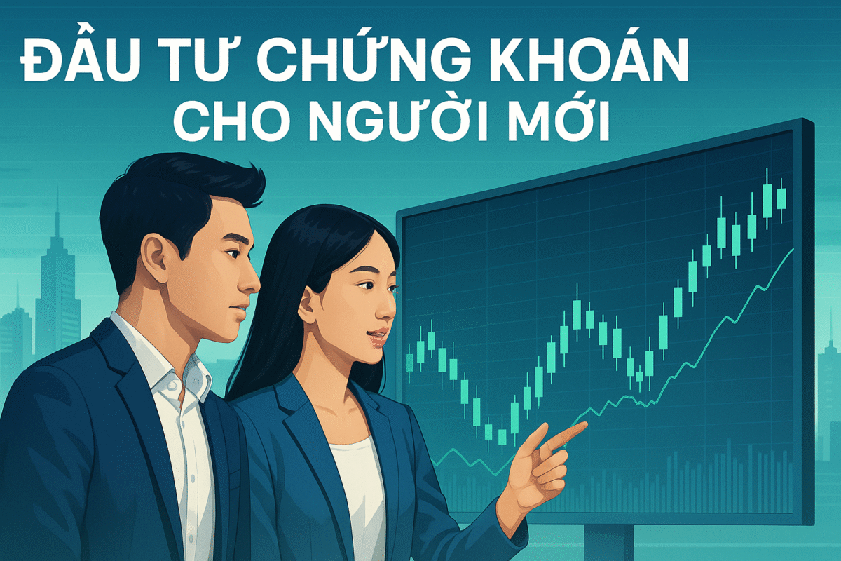 Đầu tư chứng khoán cho người mới: Học chứng khoán cơ bản và xây dựng tư duy tài chính đúng đắn năm 2025