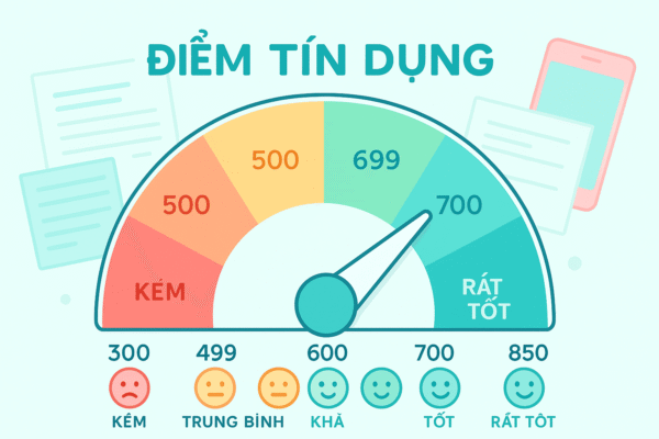 Điểm tín dụng bao nhiêu là tốt Điểm tín dụng bao nhiêu là tốt