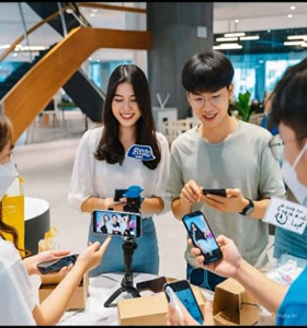 livestream bán hàng, vừa tư vấn trực tiếp vừa tương tác bình luận, thể hiện tinh thần kết nối cộng đồng và truyền cảm hứng qua thương hiệu cá nhân.