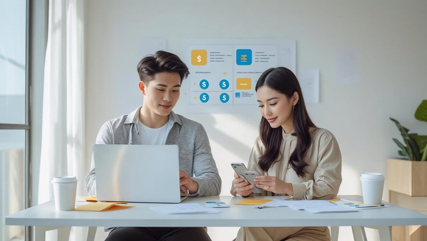 Ứng dụng chi tiêu giúp cặp đôi quản lý tài chính hiệu quả