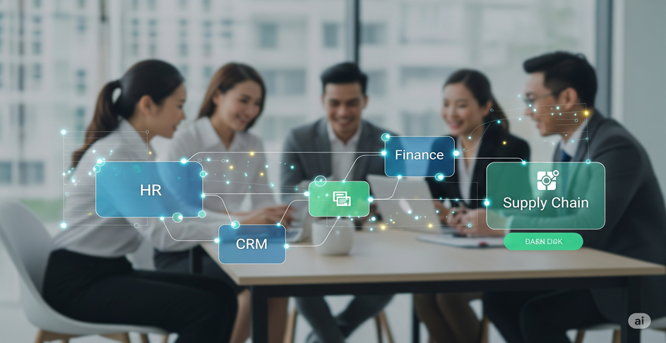 Phần mềm quản lý doanh nghiệp tích hợp, tối ưu hóa vận hành và SEO.